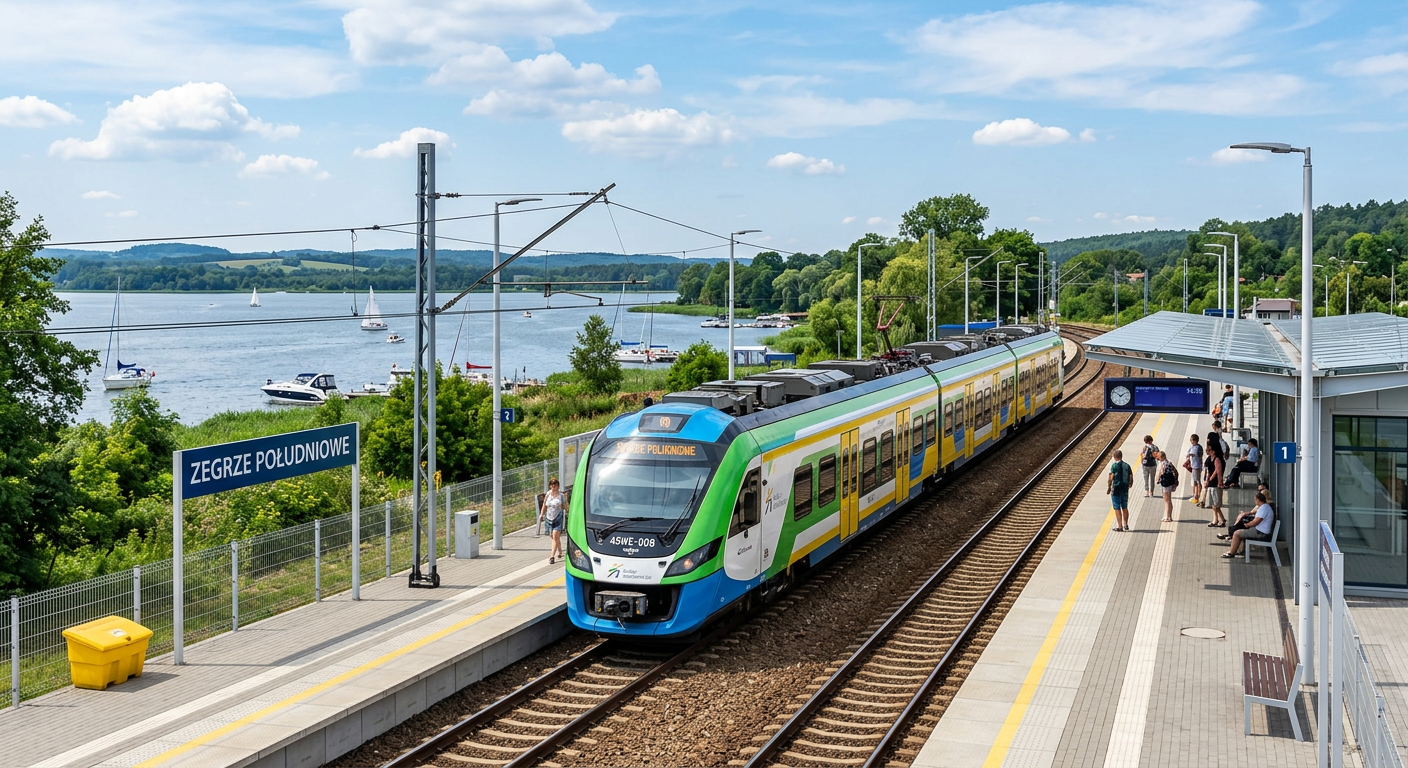 Budowa linii kolejowej do Zegrza: Nowe połączenia na Mazowszu