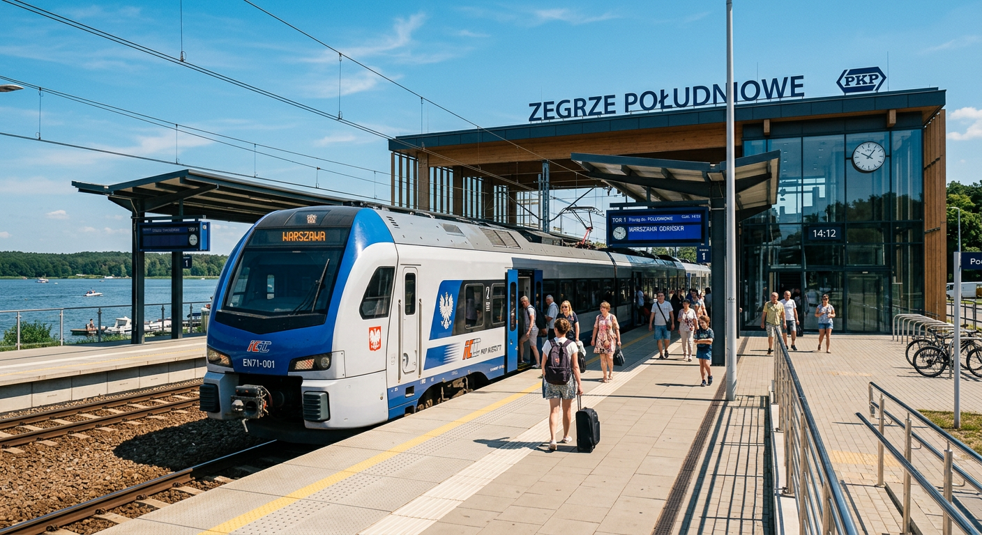 Budowa linii kolejowej do Zegrza: Nowoczesne połączenie na Mazowszu