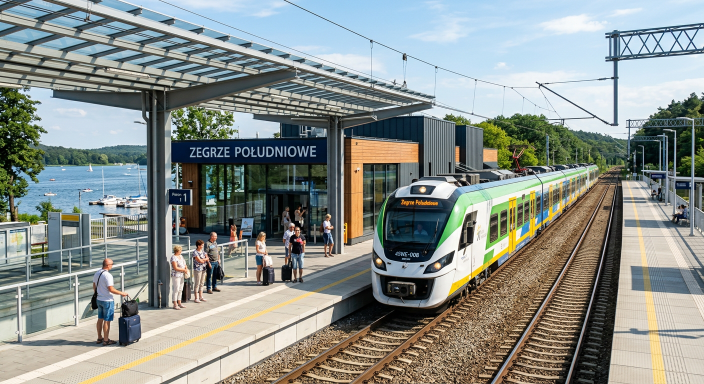Budowa linii kolejowej do Zegrza: Nowy etap prac na Mazowszu