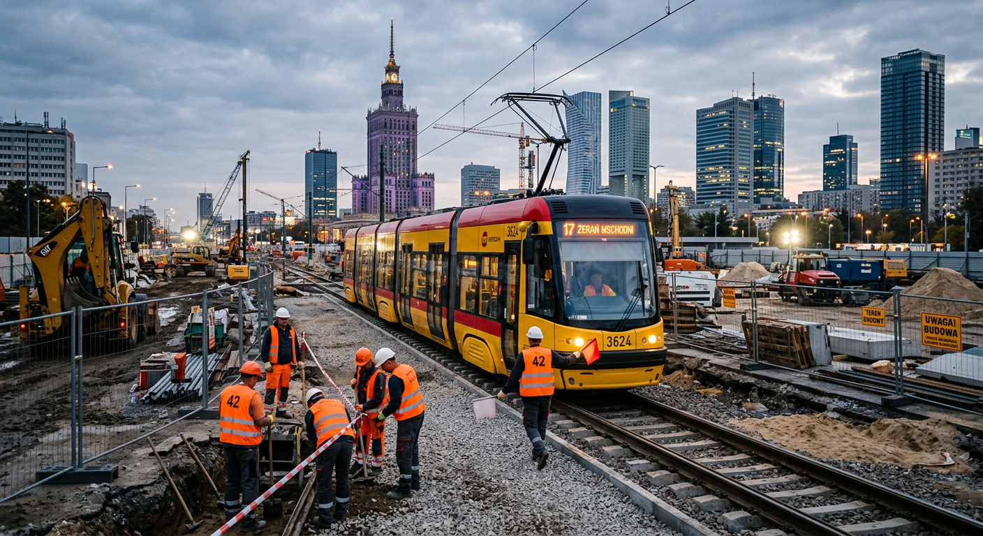 Budowa linii tramwajowej do Wilanowa: Zmiany w organizacji ruchu