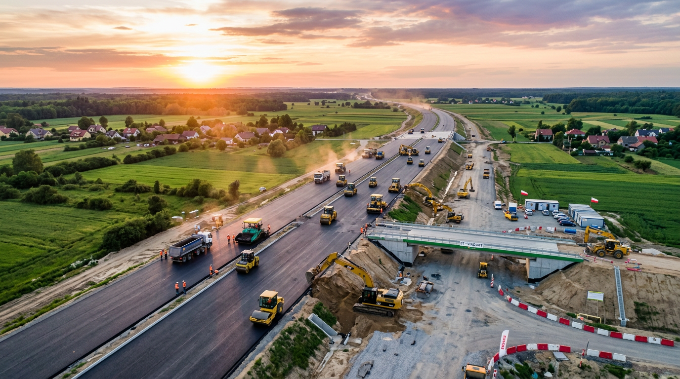 Budowa trasy S7 na Mazowszu. Nowy harmonogram prac pod Warszawą