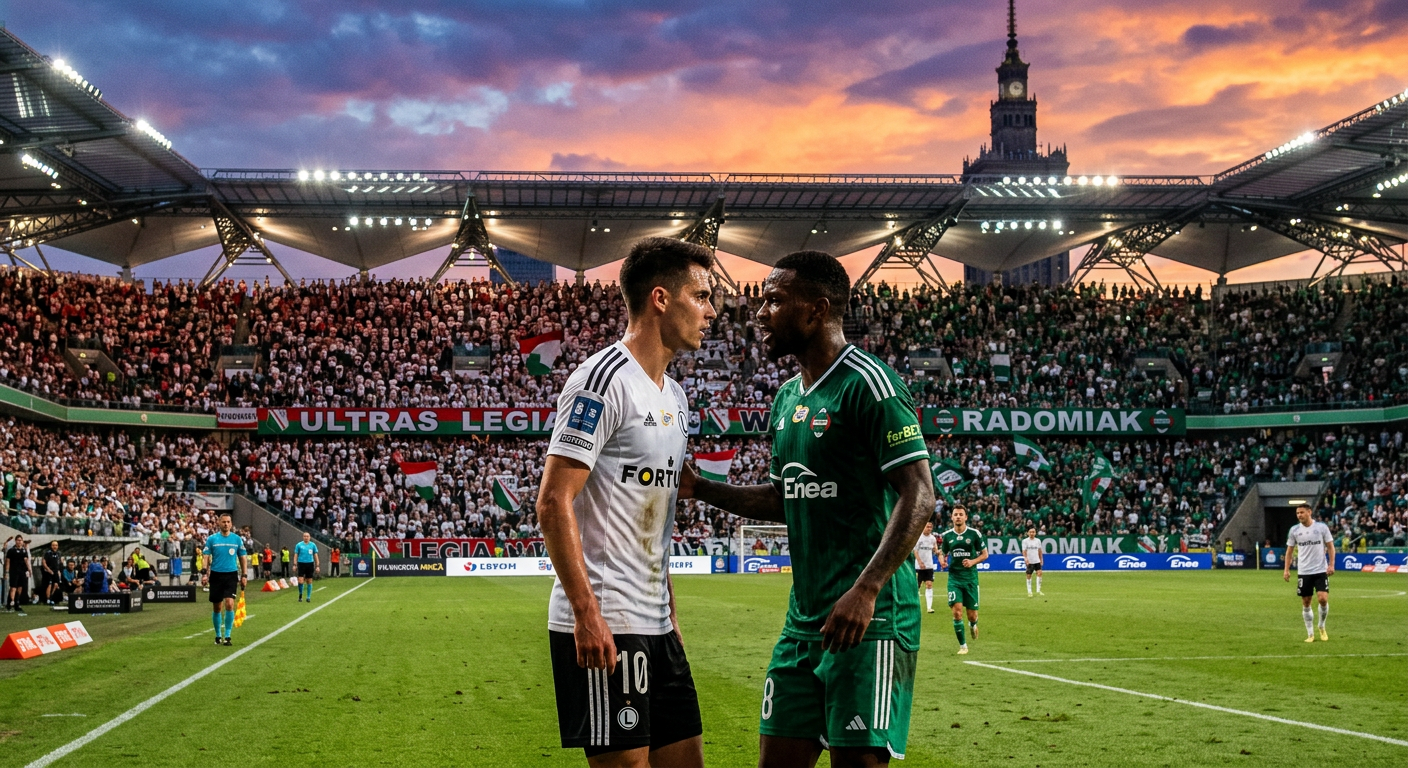 Legia Warszawa vs Radomiak: Mazowieckie starcie o ligowe punkty