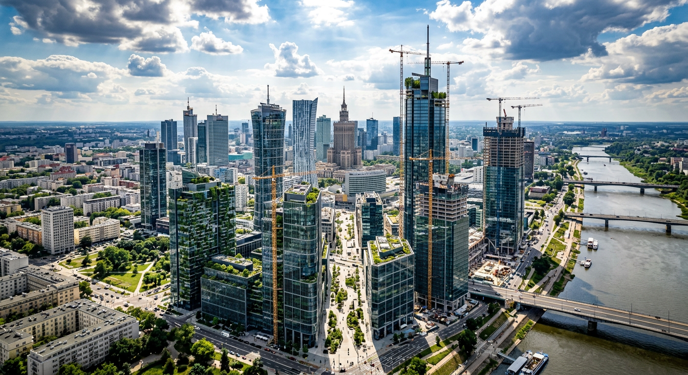 Top 5 inwestycji, które zmienią krajobraz biznesowy Mazowsza w 2024