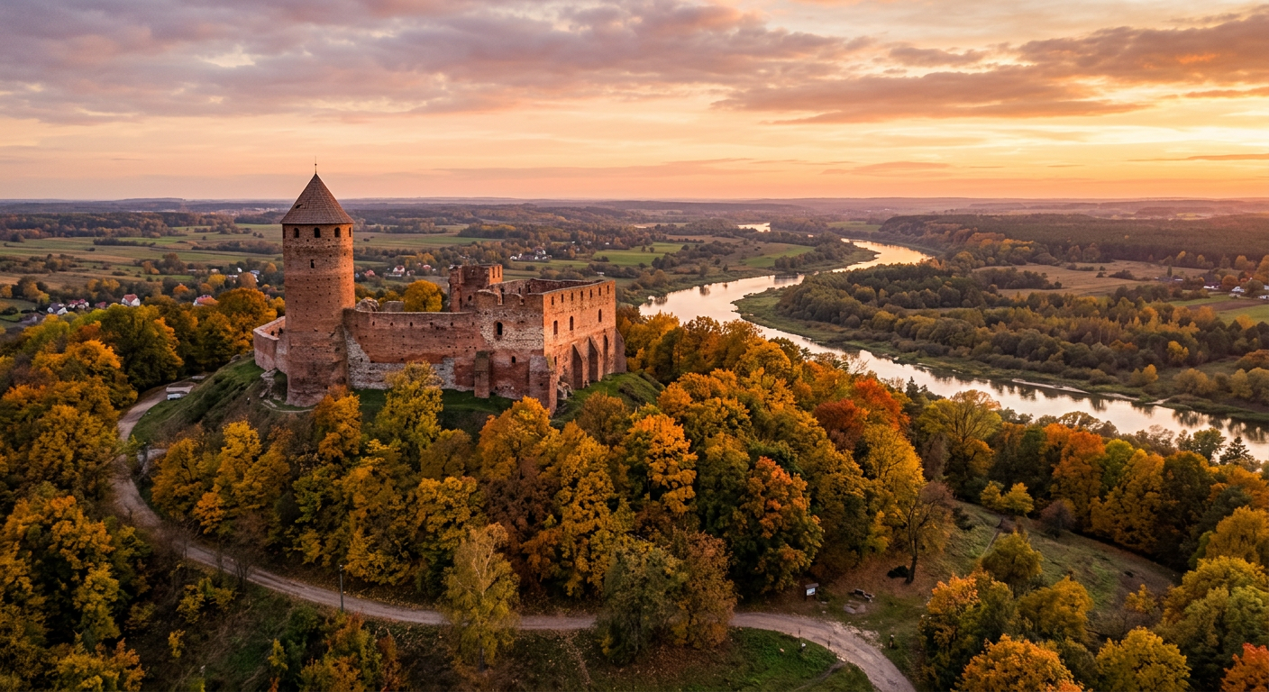 Top 5 miejsc na jesienny spacer na Mazowszu. Gdzie pojechać?