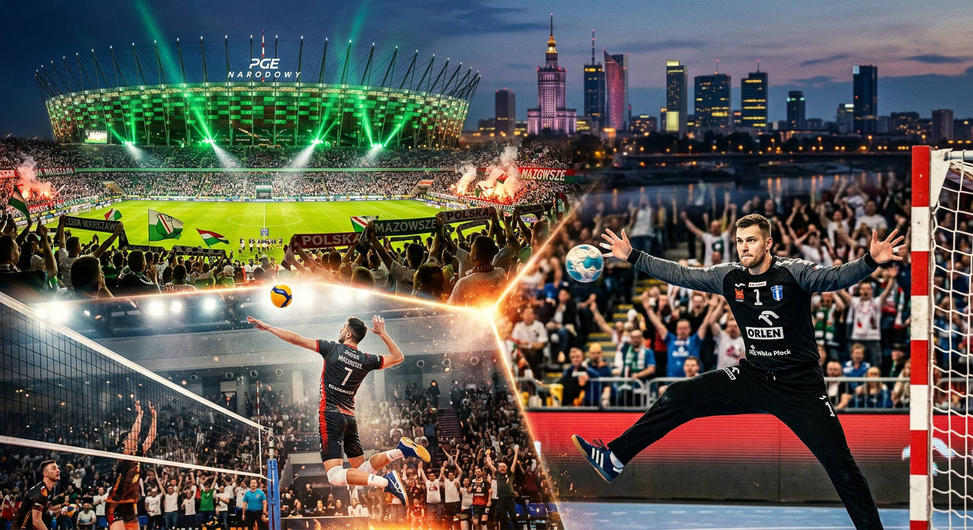 Top 5 sportowych emocji na Mazowszu w sezonie 2024/2025