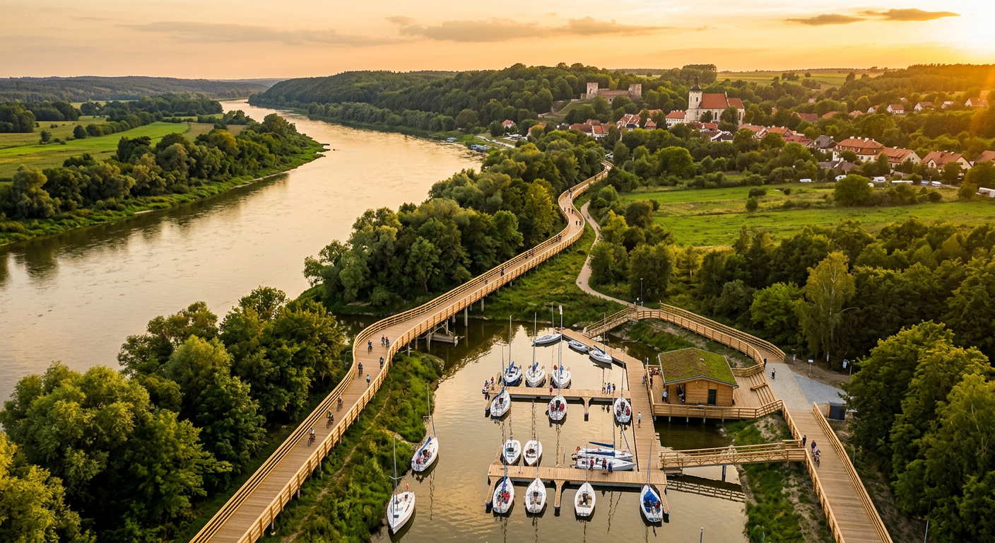 Turystyczny przełom na Mazowszu: Szlak Wisły zyska nowe oblicze